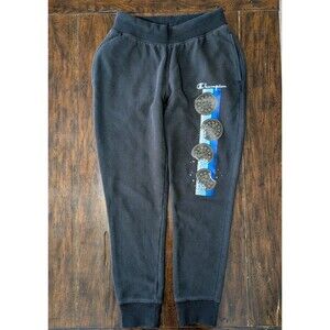 Champion X Oreo Reserve Weave Sweatpants Mens Size M Joggers Black Pockets